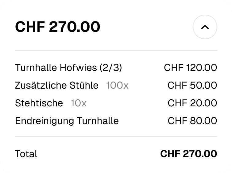 Filter Vorschläge